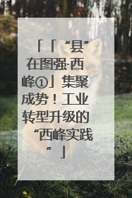 「“县”在图强·西峰①」集聚成势！工业转型升级的“西峰实践”