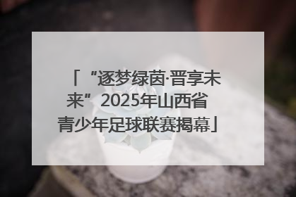 “逐梦绿茵·晋享未来”2025年山西省青少年足球联赛揭幕