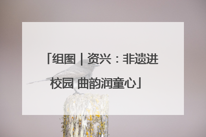 组图｜资兴：非遗进校园 曲韵润童心