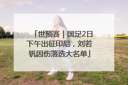 世预赛｜国足2日下午出征印尼，刘若钒因伤落选大名单