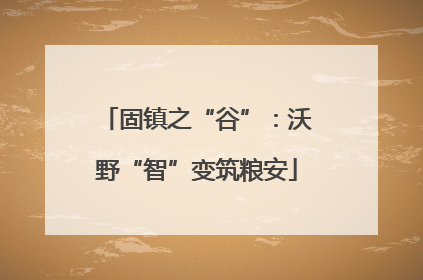 固镇之“谷”：沃野“智”变筑粮安