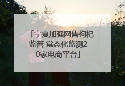 宁夏加强网售枸杞监管 常态化监测20家电商平台