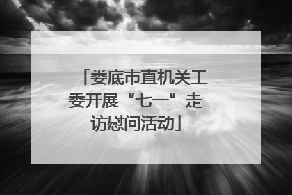 娄底市直机关工委开展“七一”走访慰问活动
