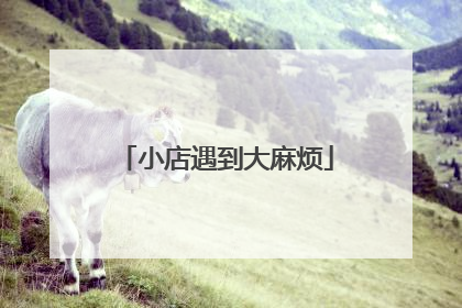 小店遇到大麻烦