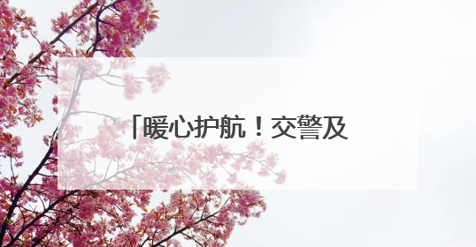 暖心护航！交警及时救助摔倒家长，守护中考温情时刻