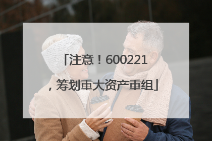 注意！600221，筹划重大资产重组