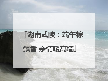 湖南武陵：端午粽飘香 亲情暖高墙