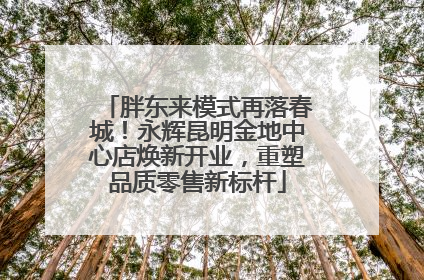 胖东来模式再落春城！永辉昆明金地中心店焕新开业，重塑品质零售新标杆