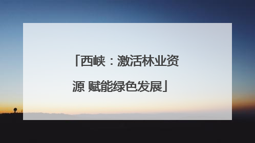西峡：激活林业资源 赋能绿色发展