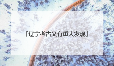 辽宁考古又有重大发现
