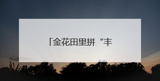 金花田里拼“丰”采，醴陵市油菜高产竞赛创佳绩
