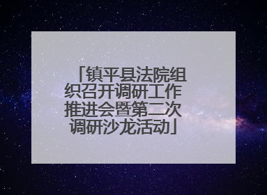 镇平县法院组织召开调研工作推进会暨第二次调研沙龙活动