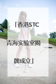 香港STC青海实验室揭牌成立