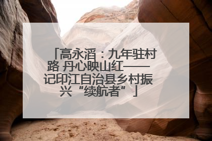 高永滔：九年驻村路 丹心映山红——记印江自治县乡村振兴“续航者”