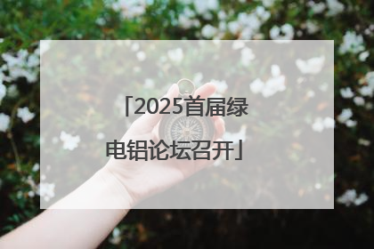 2025首届绿电铝论坛召开