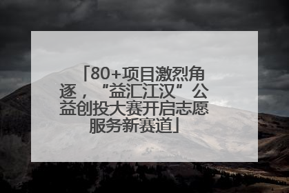 80+项目激烈角逐，“益汇江汉”公益创投大赛开启志愿服务新赛道